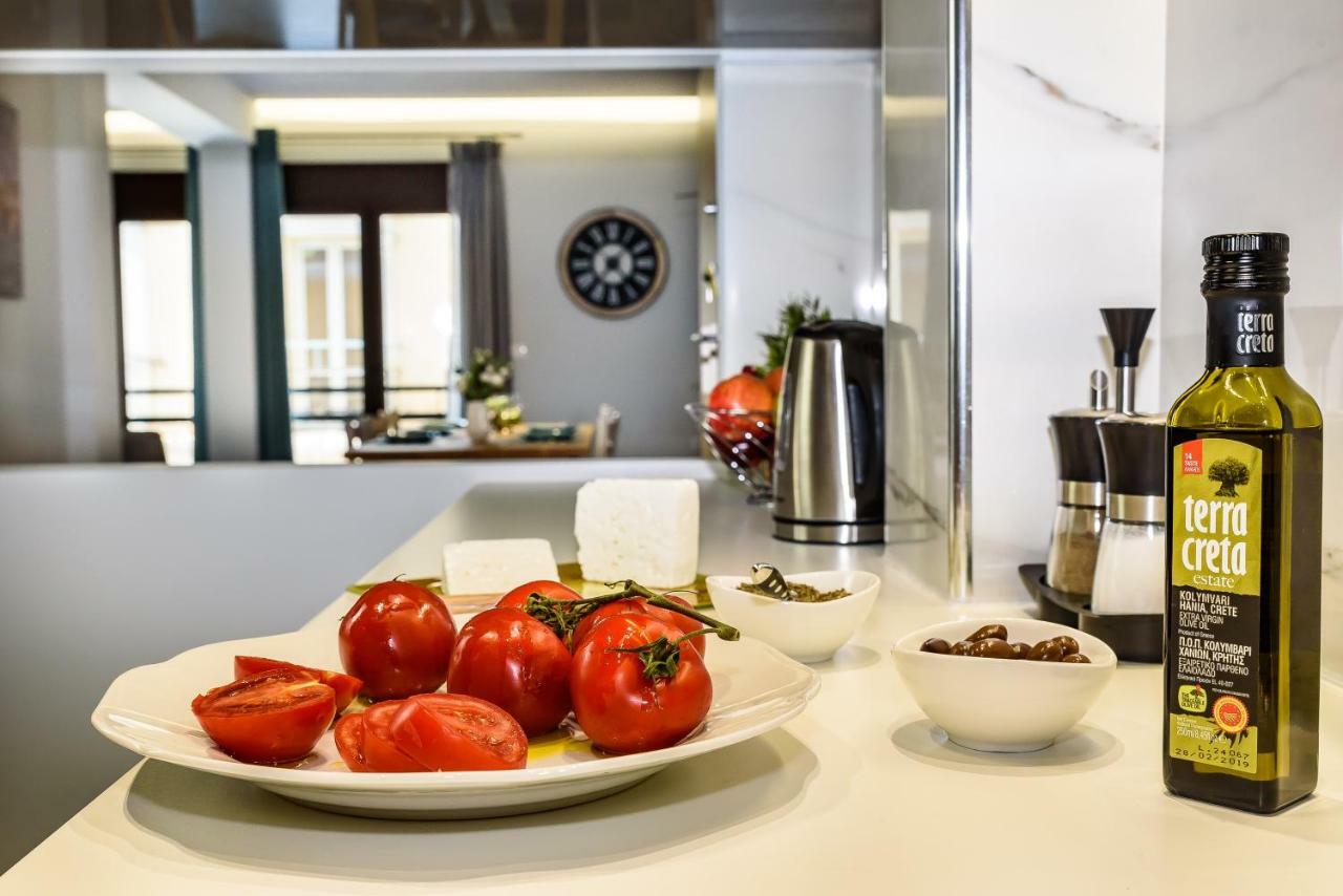 City Breeze Apartment Chania  Bagian luar foto